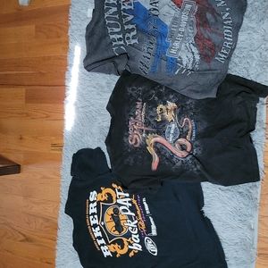 Harley davidson tshirts size medium